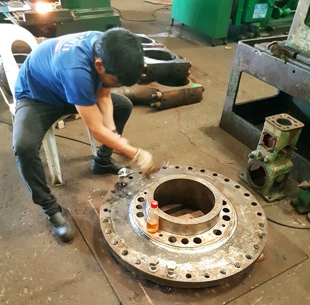 Calibration of Crank Pin Ring Berges Propulsion