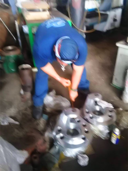 Dismantling and Assembly of Blade Carriers