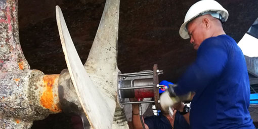 Removal of Fix Propeller Blade